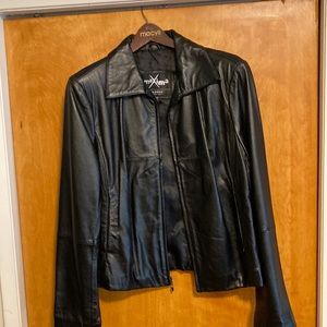 Women’s Leather jacket, women size XL